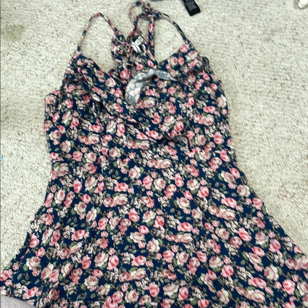 Floral Spaghetti Strap Dress
